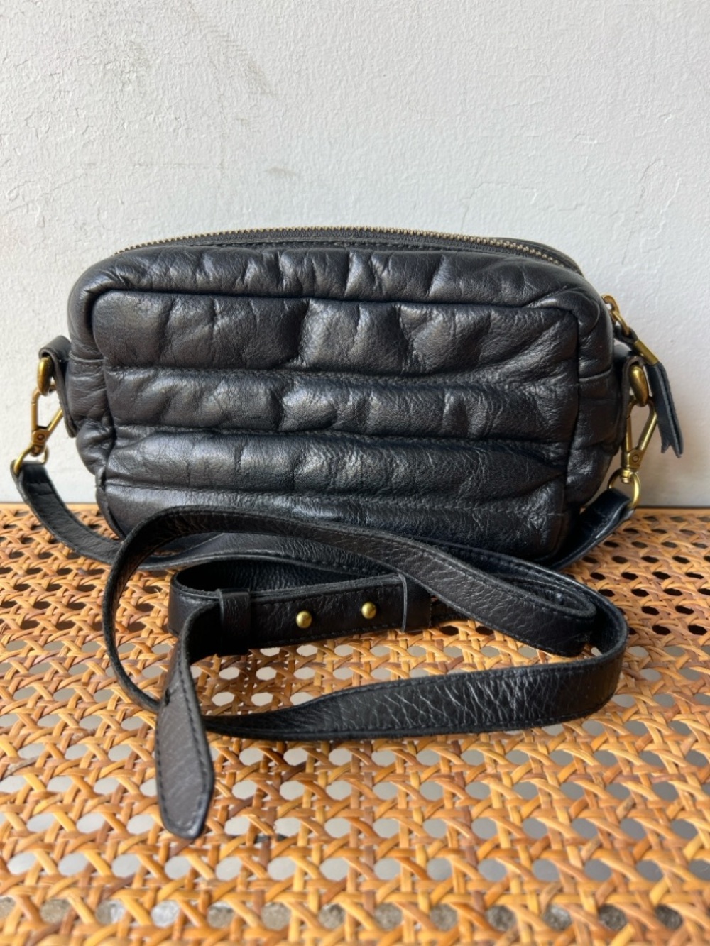 Madewell Leather Transport Crossbody Bag